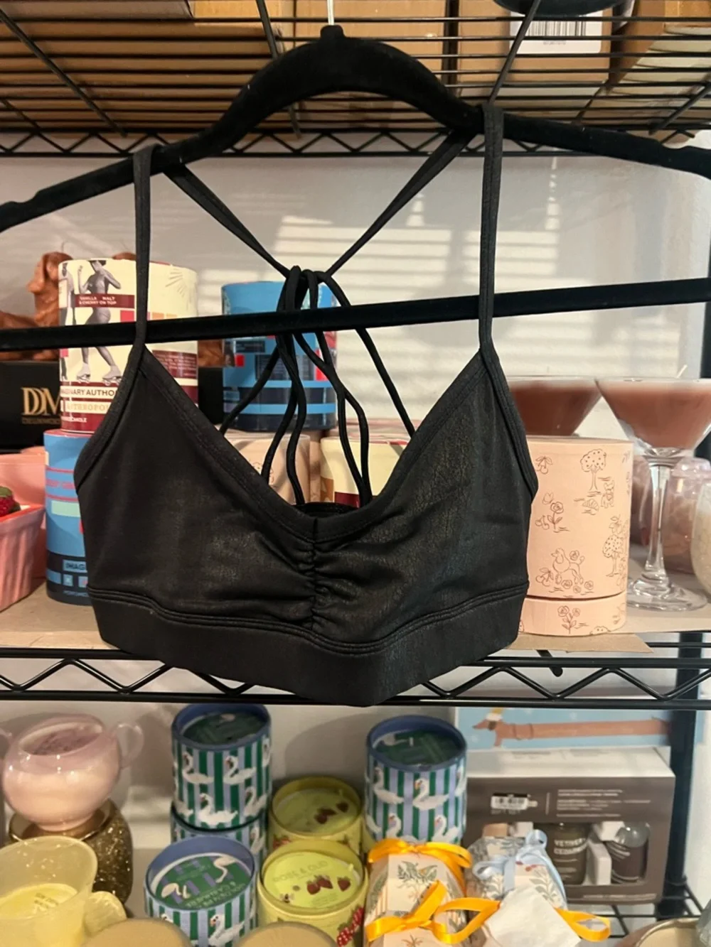 ALO Yoga Sunny Strappy Bra, SMALL